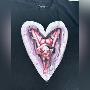 MELANIE MARTINEZ CONTORTIONIST T-SHIRT BLACK Large portals graphic art music